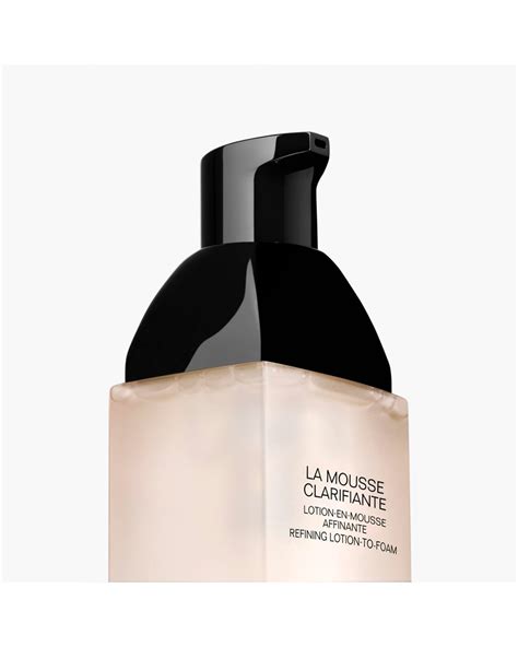 chanel mousse douceur ici paris|LA MOUSSE CLARIFIANTE .